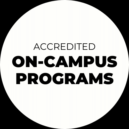 accredited on-campus programs